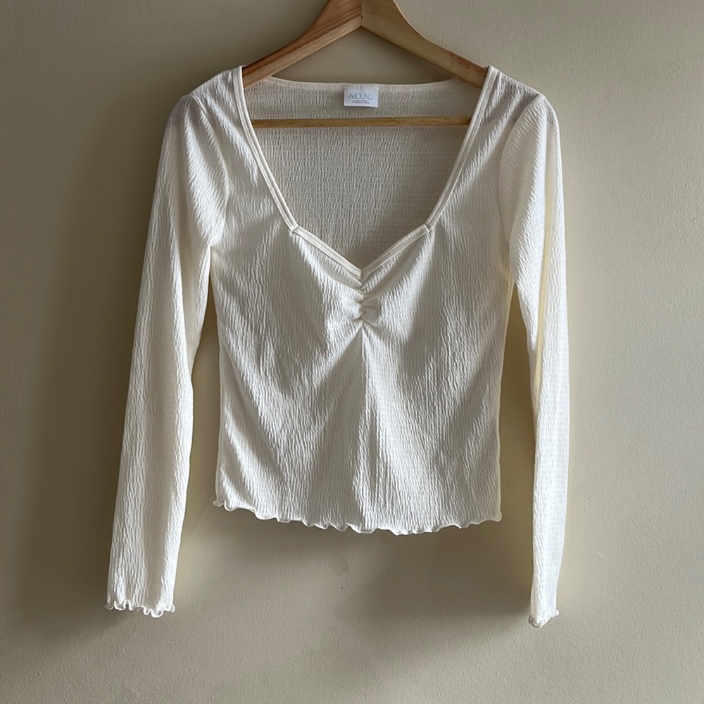 Abound Ruched Top